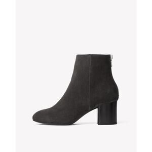 Rag & Bone Gray Black Drea Suede Ankle Boot Size 9.5 (39.5)